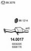 ASSO 14.0017 Catalytic Converter